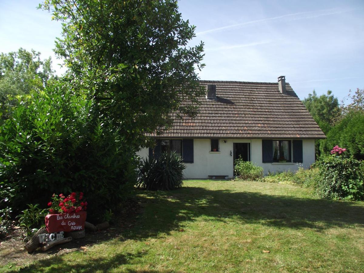 Chambres Du Gres Rouge De Beauval Bagian luar foto